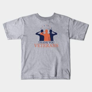 Thank You Veterans Kids T-Shirt